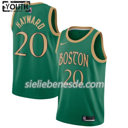 Kinder NBA Boston Celtics Trikot Gordon Hayward 20 Nike 2019-2020 City Edition Swingman